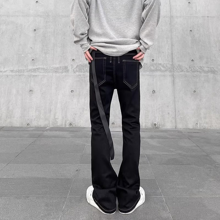 Herren Modische geflammte Jeans Drune