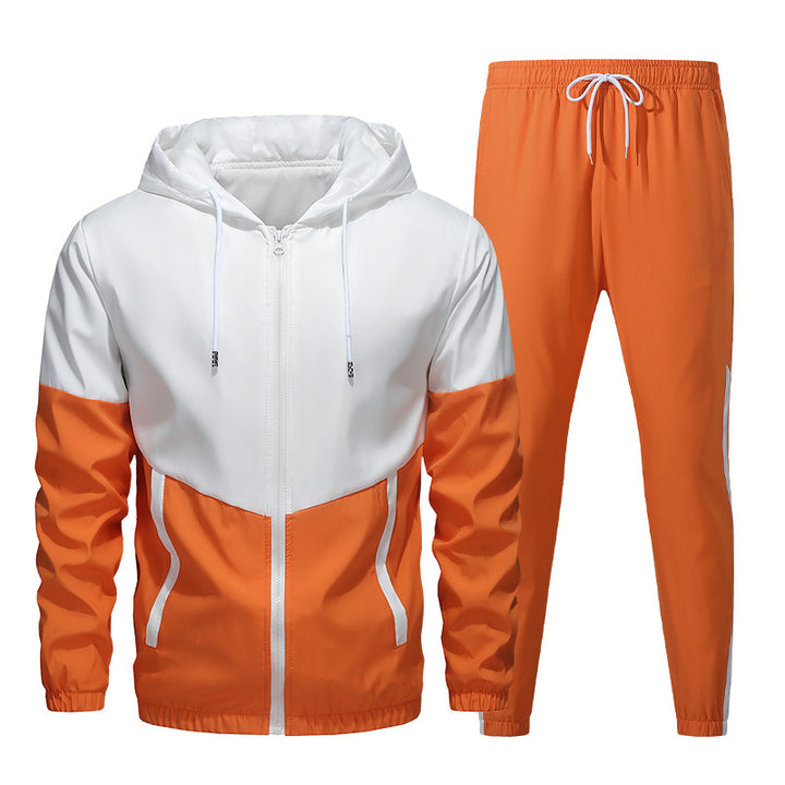 Herren Sportliches Trainingsanzug Drune