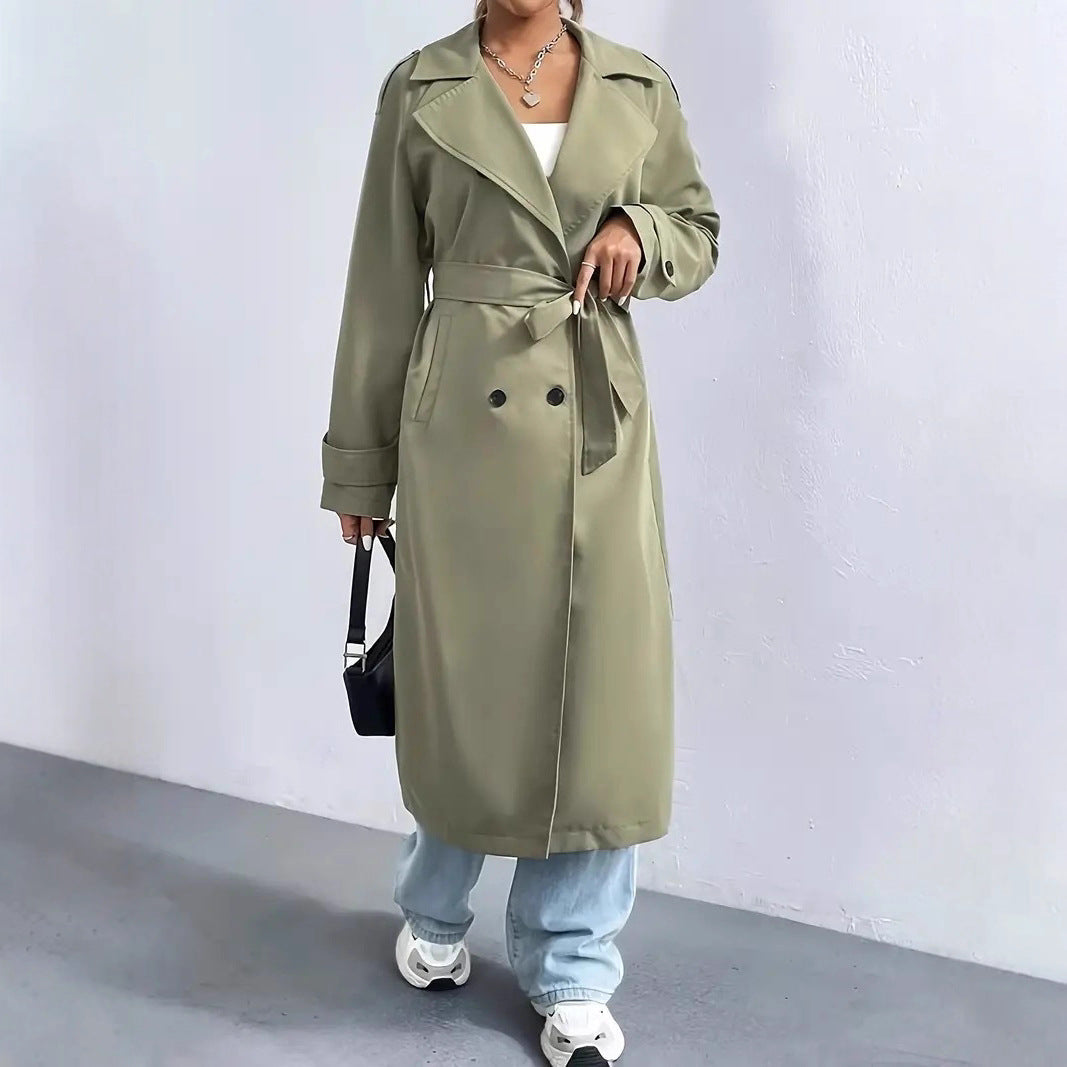 Damen Trenchcoat mit modernem Schnitt von Drune