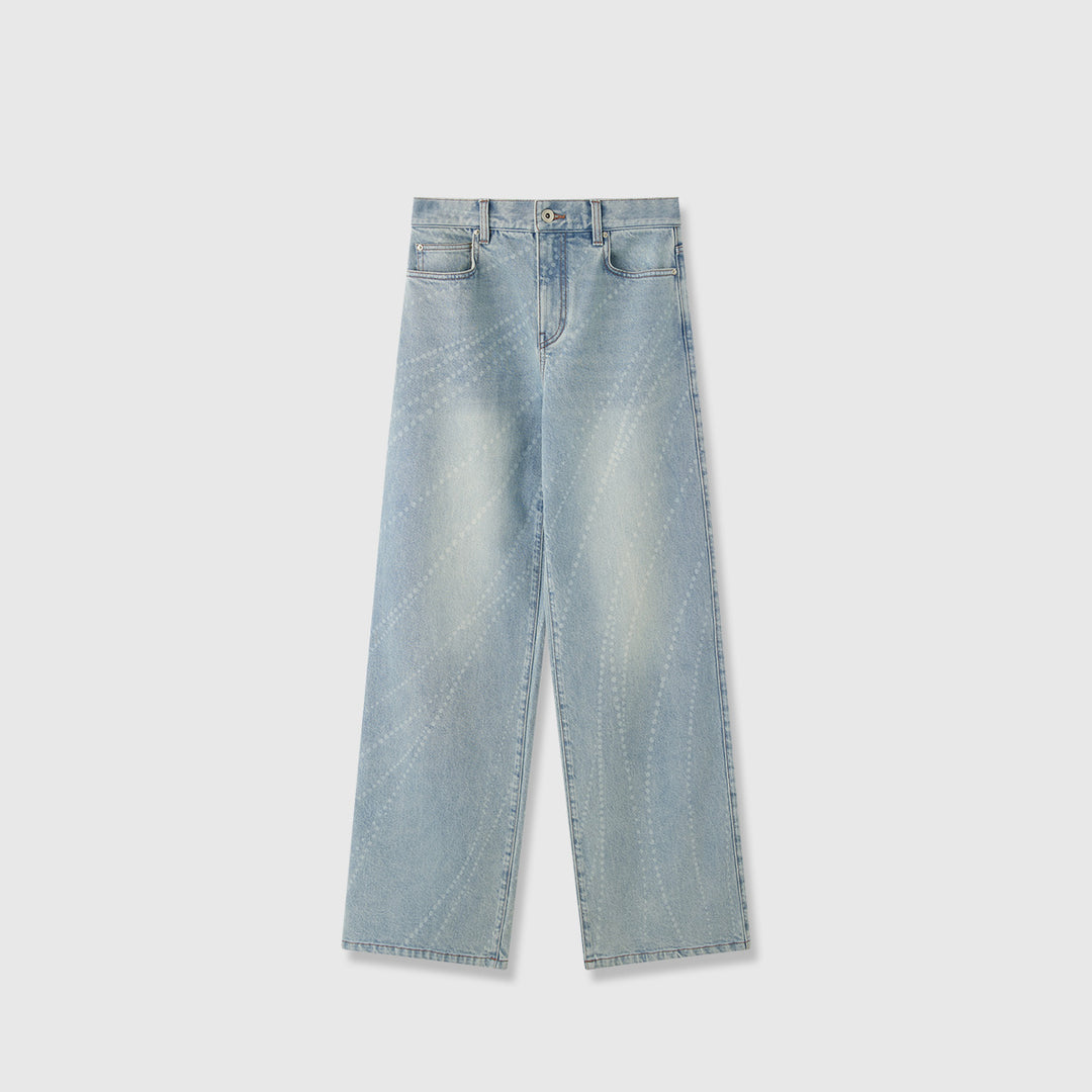 Damen Moderne Bootcut-Jeans mit hohem Bund und elegantem Design Drune