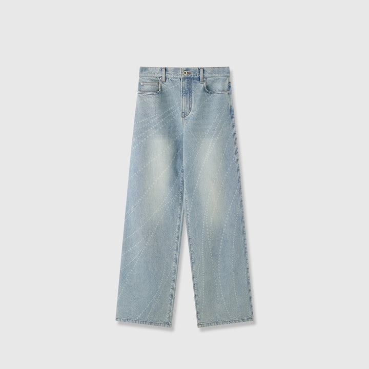Damen Moderne Bootcut-Jeans mit hohem Bund und elegantem Design Drune