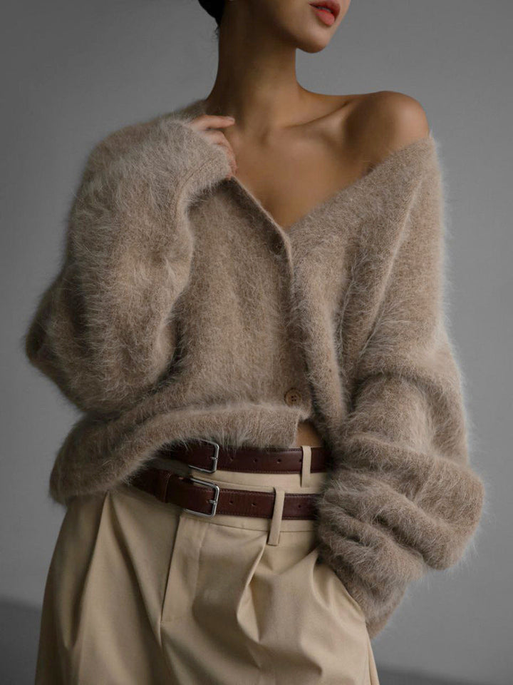 Drune | Lässige und Modische Winter Strickjacke