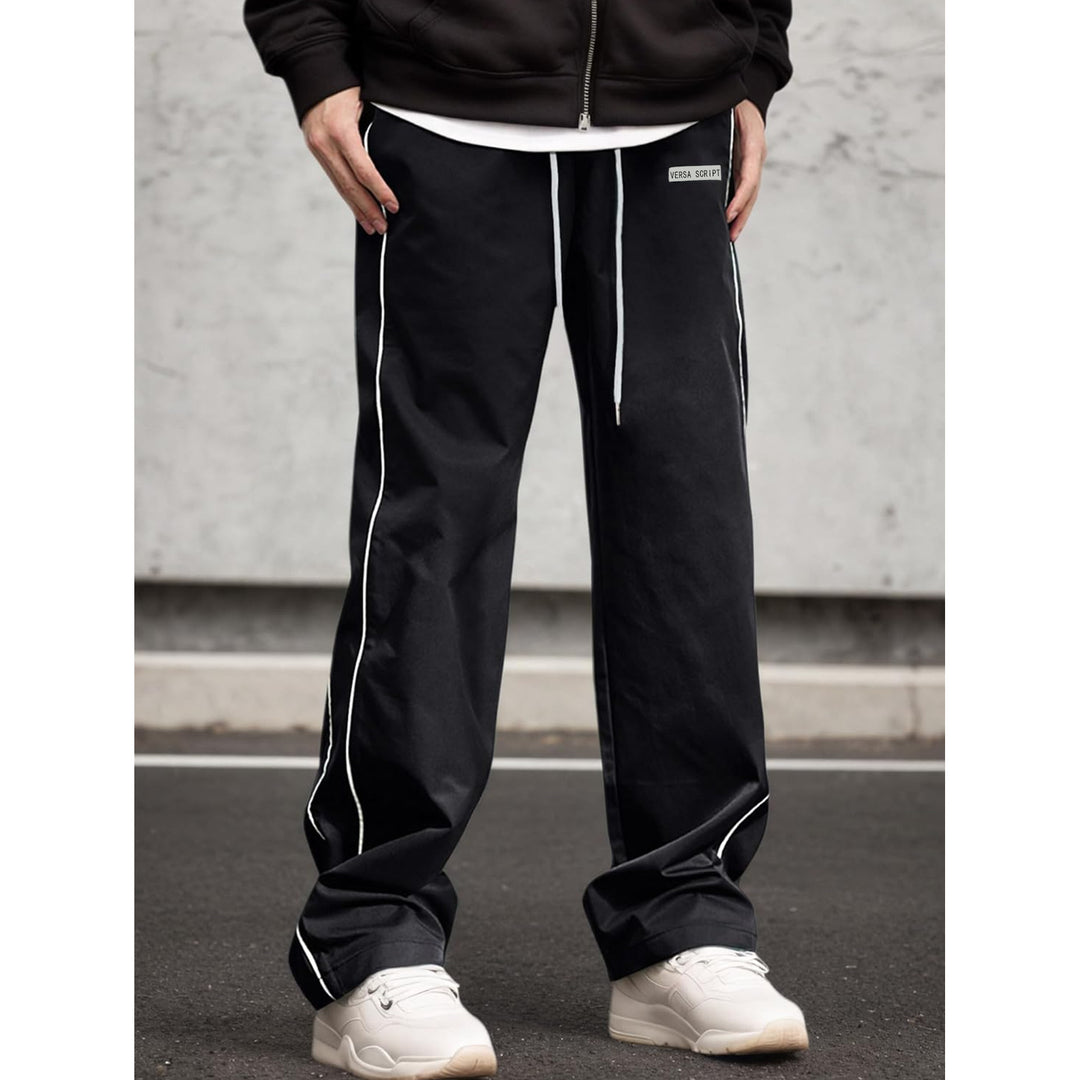 Herren Sportliche Freizeithose mit seitlichen Kontraststreifen Drune