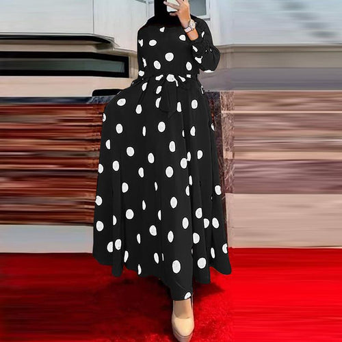Damen Maxikleid Drune