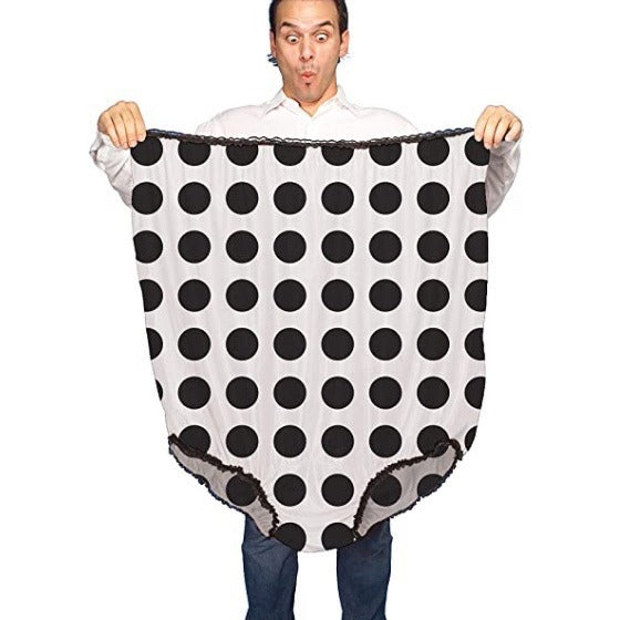 Unisex  übergroßer Satin-Spaßslip mit elastischem Bund Drune
