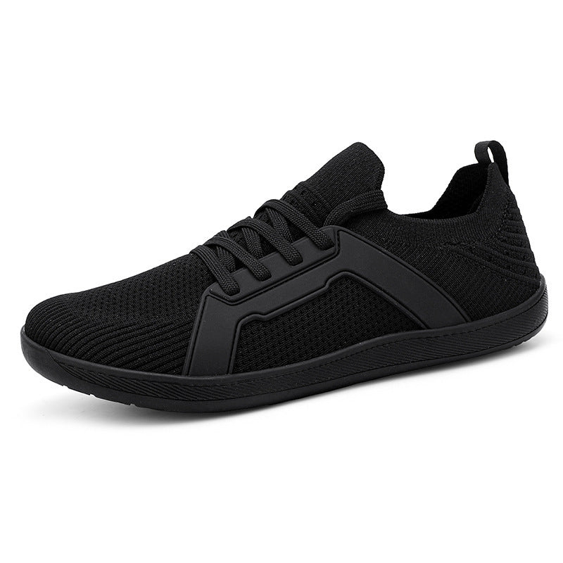 Herren nan urbaner Strick-Freizeit-Sneaker mit elastischem Schlupfschaft, thermoplastischer Seitenverstärkung und stoßdämpfender Leichtlaufsohle Drune