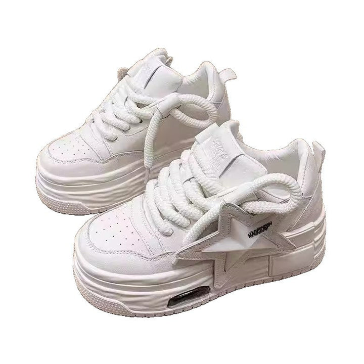 Damen Sportliche Sneakers mit modischem Sternen-Motiv und innovativer Dämpfung Drune