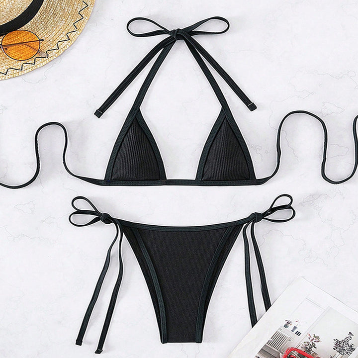 Damen Minimalistischer Triangel-Bikini Drune