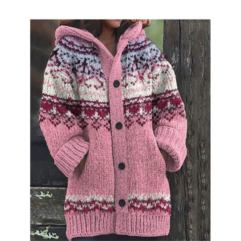 Drune | Streifenmuster-Cardigan