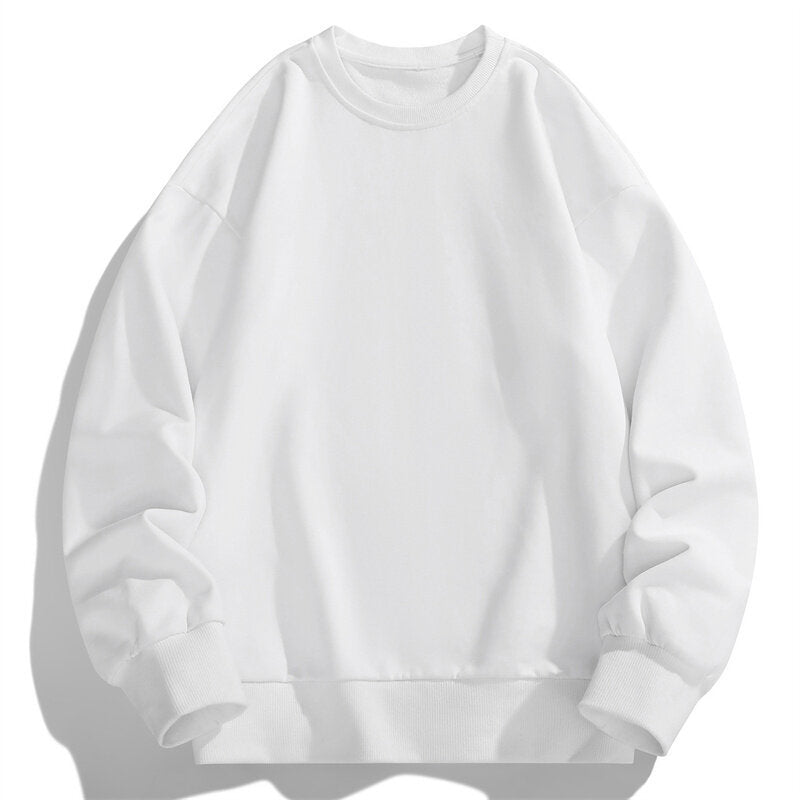 Damen bequemer Sweatshirt mit lässigem Schnitt und elastischem Bund Drune