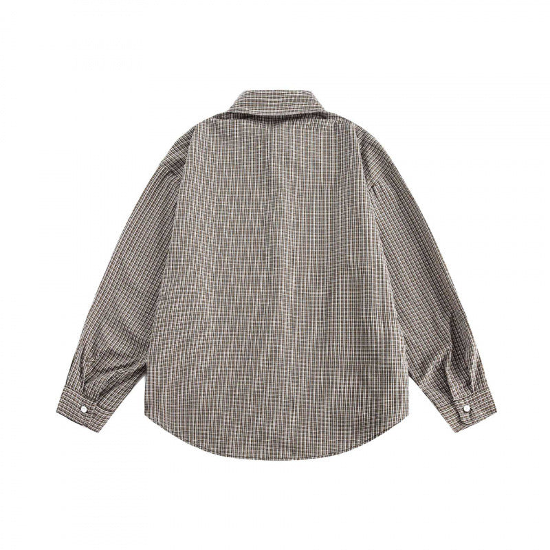 [Unisex Oversize Hemdjacke im Boxy‑Cut mit Brusttasche Drune] Drune