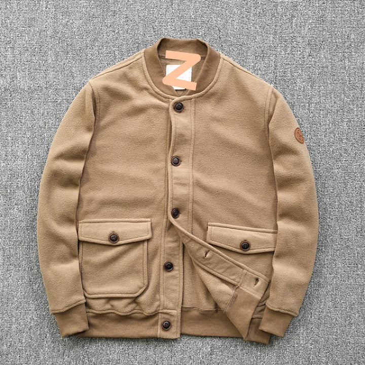 Drune - Modische Jacke Mit Stehkragen