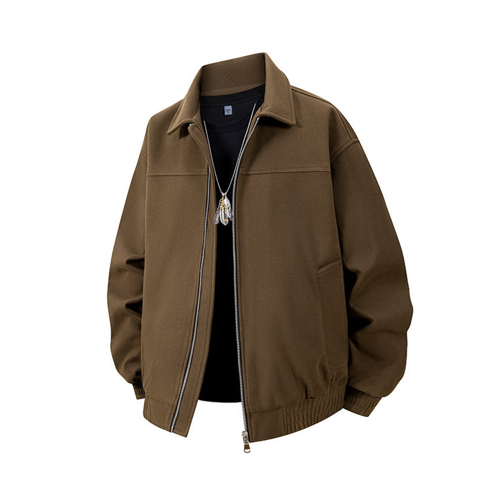 Herren Modische Windbreaker Jacke Drune