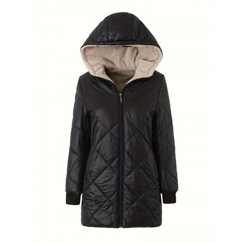 Damen gesteppte Winterjacke Drune