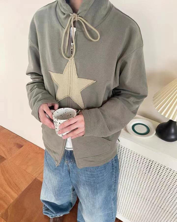 Drune | Pentagram Kapuzensweatshirt