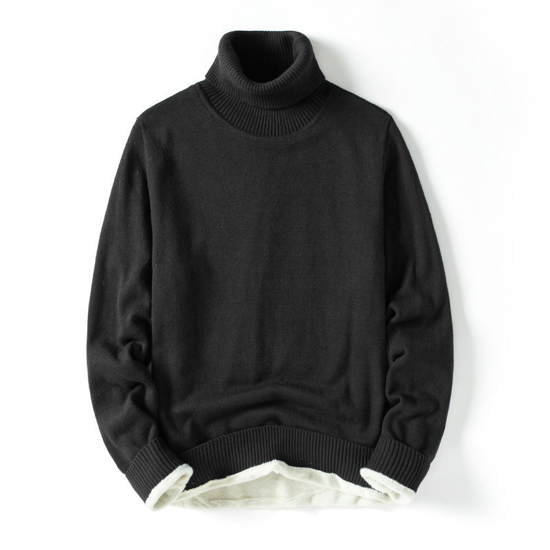 Damen Eleganter Rollkragenpullover Drune