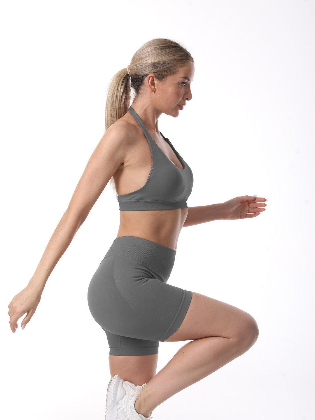 Damen Sport-BH und Shorts Set Drune
