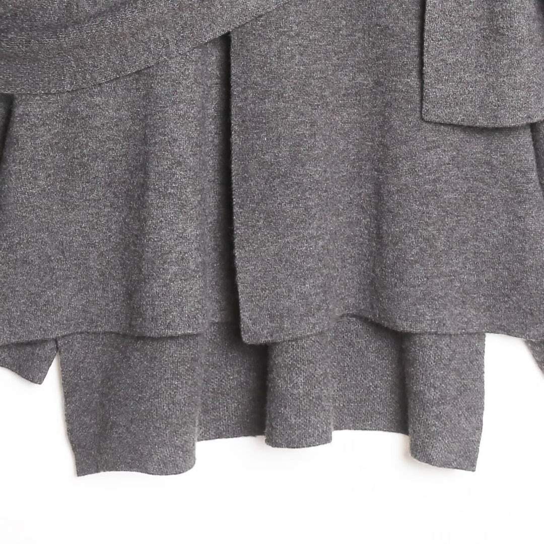 Damen Elegante und vielseitige Wickeljacke Drune
