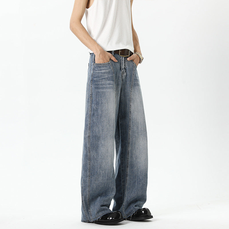 Damen Weitgeschnittene Jeanshose Drune