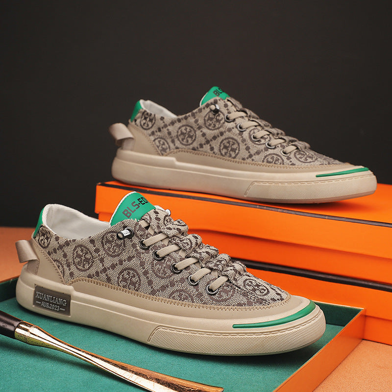 Damen Sneakers mit einzigartigem Muster und bequemer Dämpfung Drune