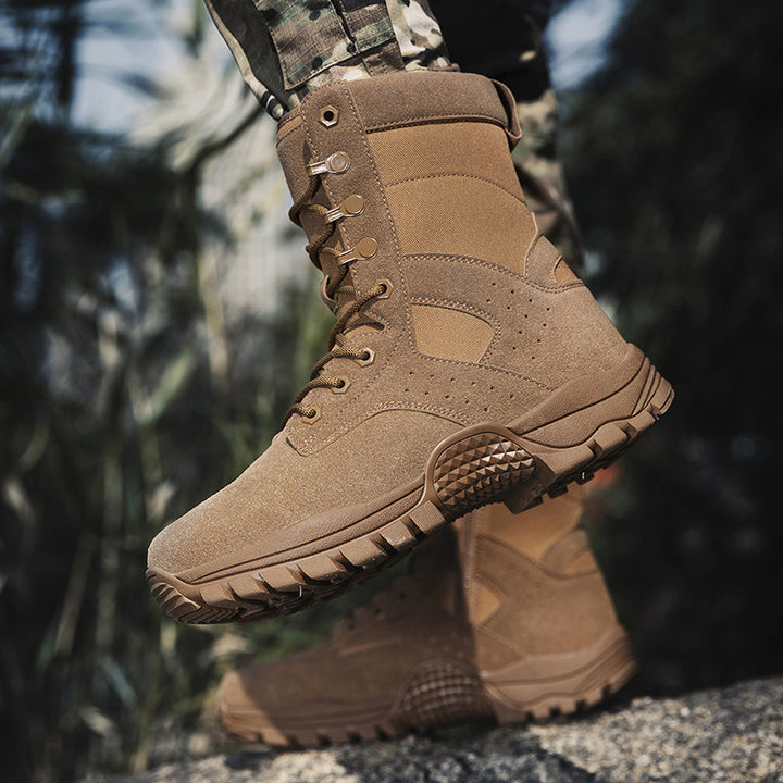 Herren Hochleistungs‑Taktikstiefel mit Cordura‑Mesh und stoßdämpfender Mehrzonenprofilsohle Drune