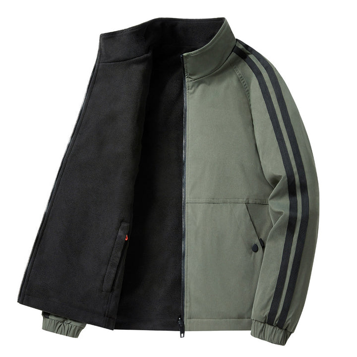 Herren Sportliche Übergangsjacke mit hohem Kragen Drune 1788241641