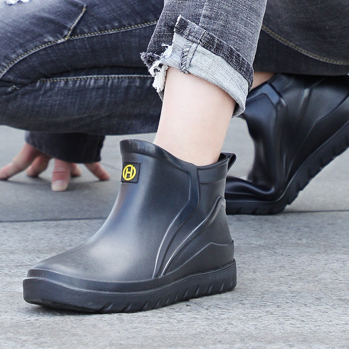 Damen wasserdichte Gummistiefel mit rutschfester Sohle und ergonomischem Design Drune