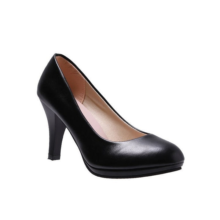 Damen elegante Pumps mit komfortablem Blockabsatz Drune 1782226294