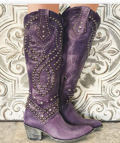 Drune | Vintage High-Cut Stiefel
