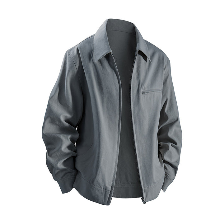 Herren lässige Übergangsjacke mit praktischen Taschen und modernem Schnitt Drune