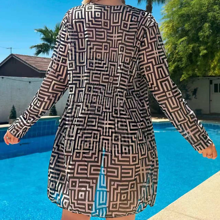 Damen Bikiniset mit leichtem Überwurf Drune
