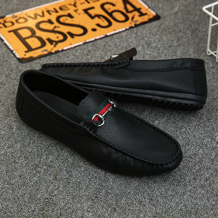 Herren Elegante Mokassins mit Zierschnalle