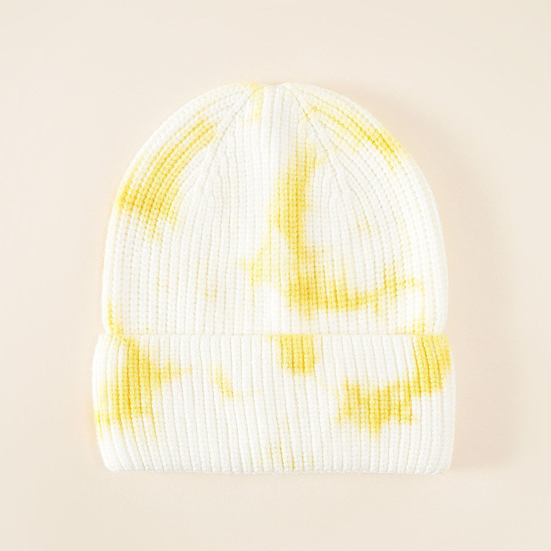 Damen Beanie-Mütze mit modernem Batikdesign und komfortabler Passform Drune
