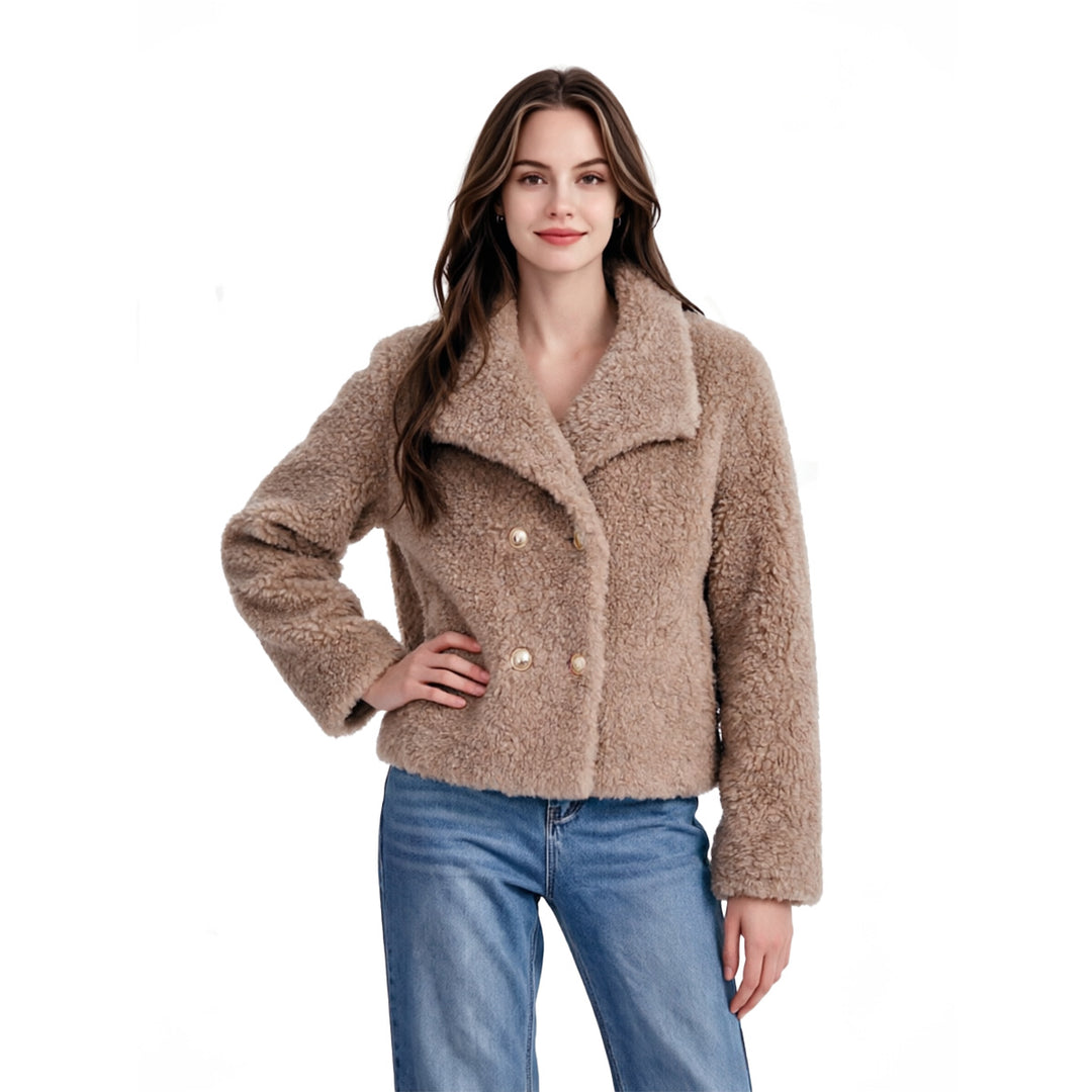 Damen Kuschelige Couture Jacke Drune