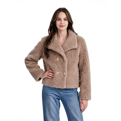 Damen Kuschelige Couture Jacke Drune