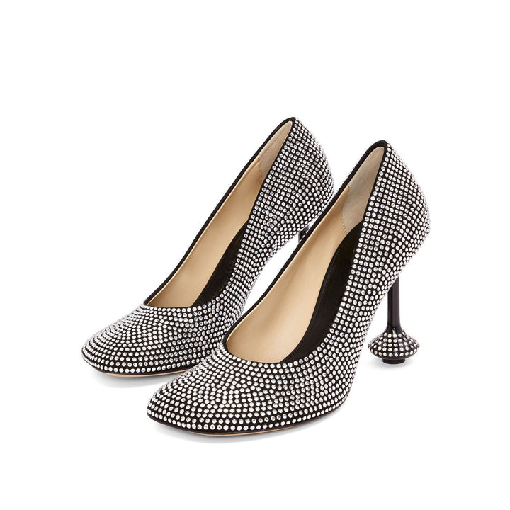 Damen Strass-besetzte High-Heel-Pumps Drune