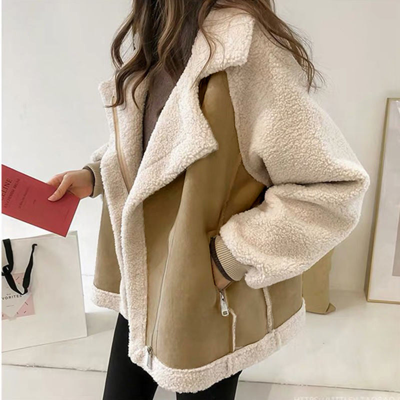 Drune | Overgrößed Plüschjacke