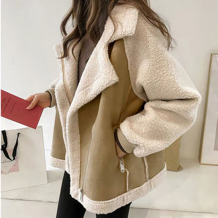 Drune | Overgrößed Plüschjacke