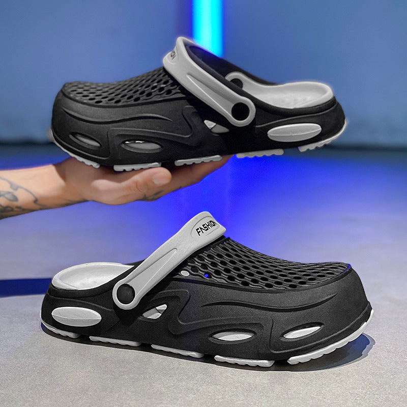 Herren Atmungsaktive Clogs mit verstellbarem Riemen Drune