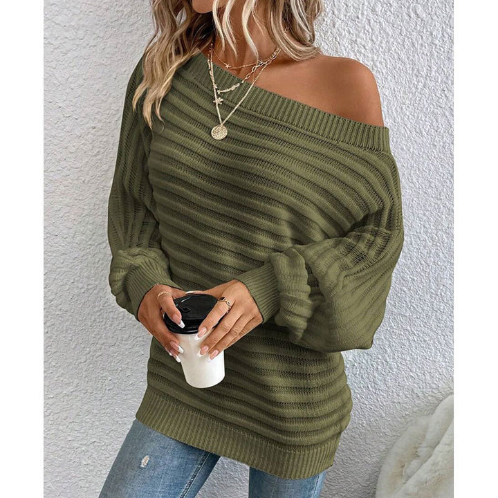 Damen Relaxed Fit Strickpullover Drune