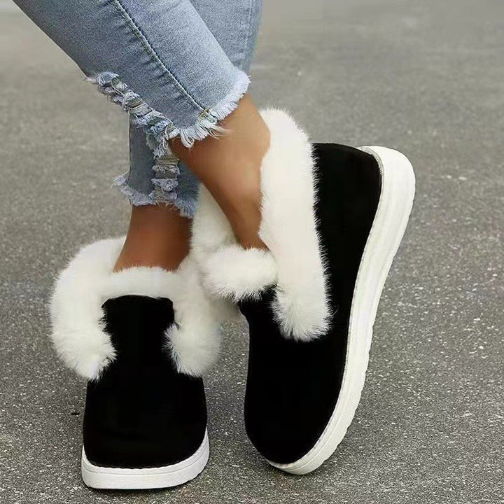 Damen Bequeme Wohn-Sneaker mit weichem Futter und rutschfester Sohle Drune