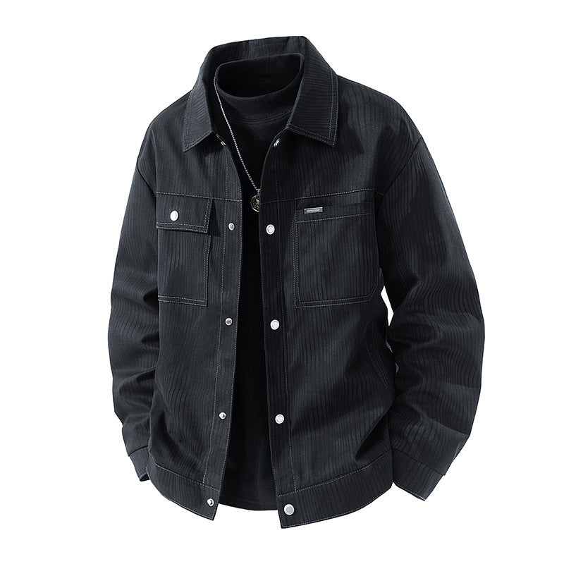 Herren Modische Freizeitjacke Drune