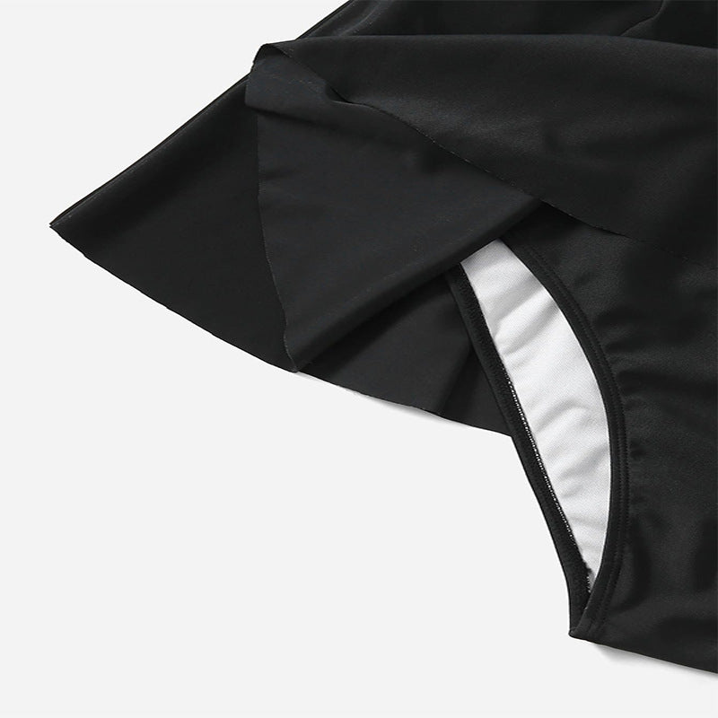 Damen Badeslip mit elegantem Wickelrock Drune