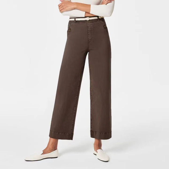 Damen weite Baumwollhose Drune