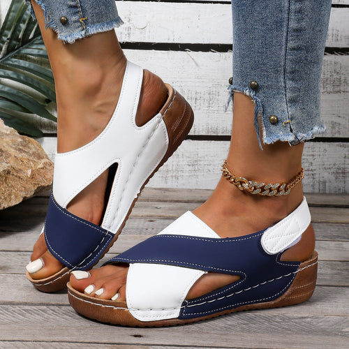 Damen Komfortable Sandalen mit bequemem Fußbett und modischem Schnitt Drune