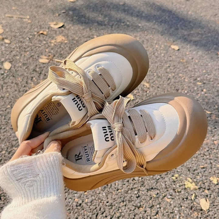 Damen Plattform-Sneaker mit komfortabler Polsterung und trendigem Design Drune