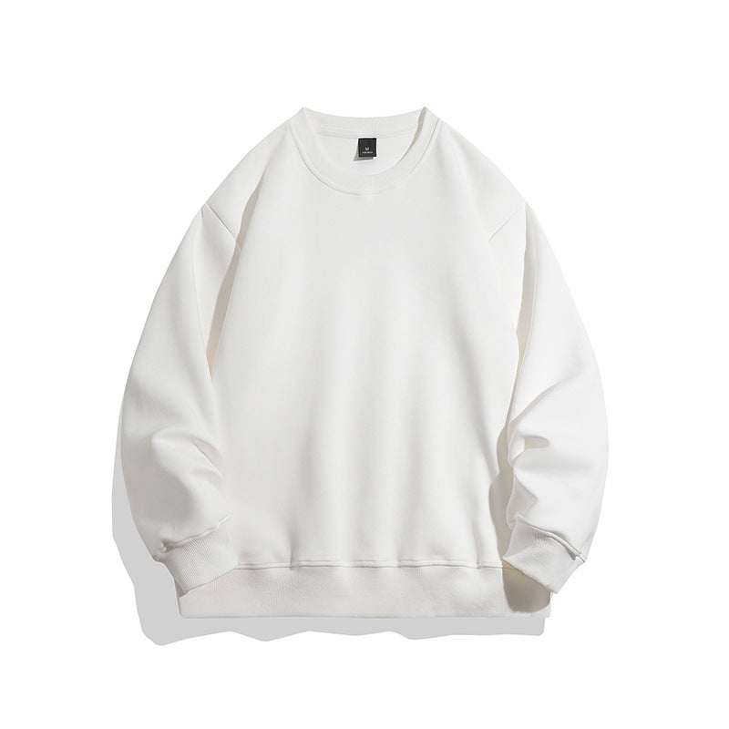 Herren Oversize Rundhals‑Sweatshirt mit tiefem Sitz, Raglanärmeln und gerippten Bündchen Drune