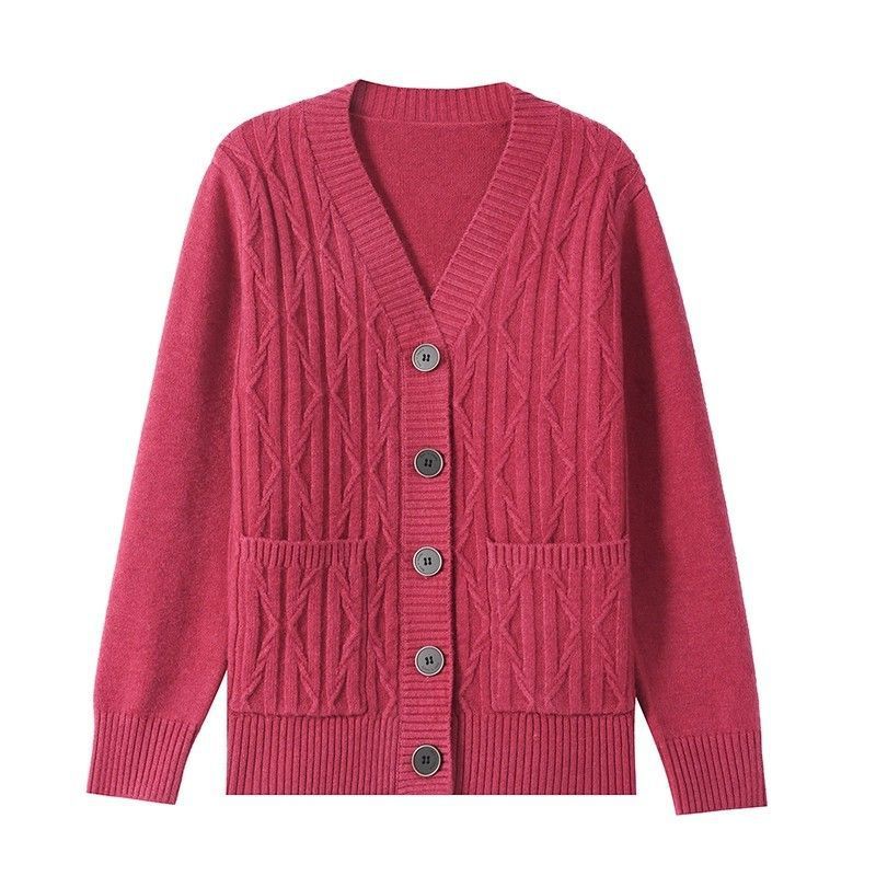 Damen Strickjacke mit feinem Zopfmuster und praktischen Taschen Drune