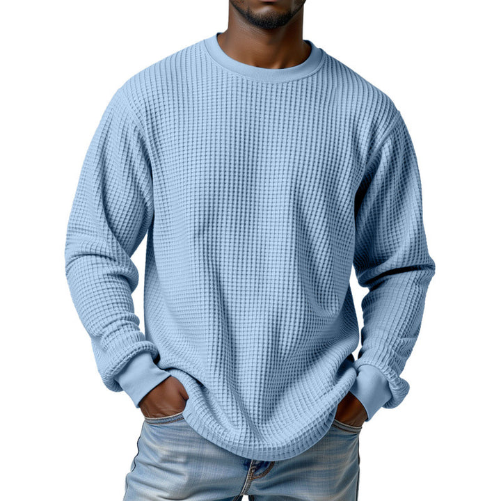 Herren Urbaner Pullover mit Waffelstruktur Drune