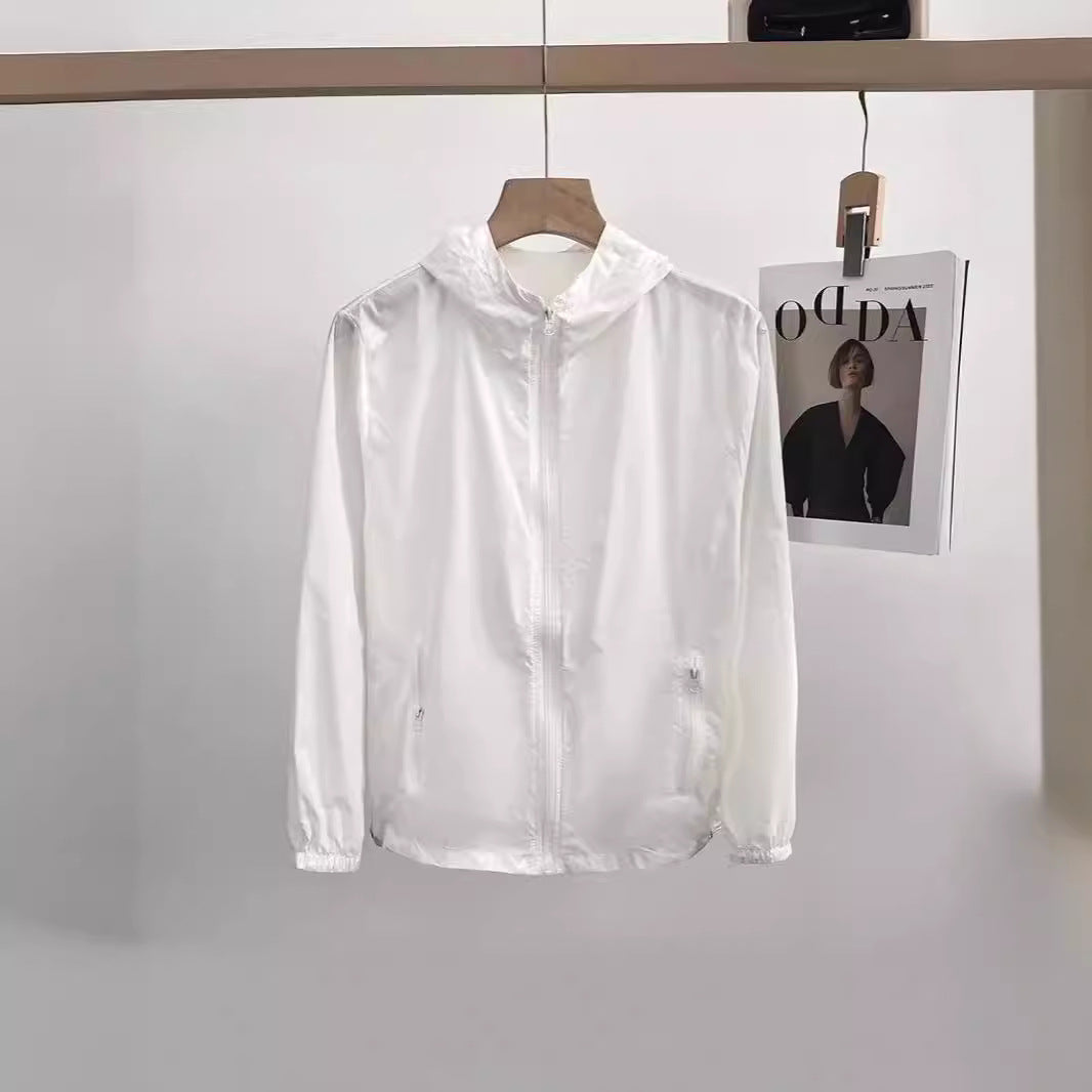 Damen Leichte Übergangsjacke mit Kapuze und Reißverschluss Drune